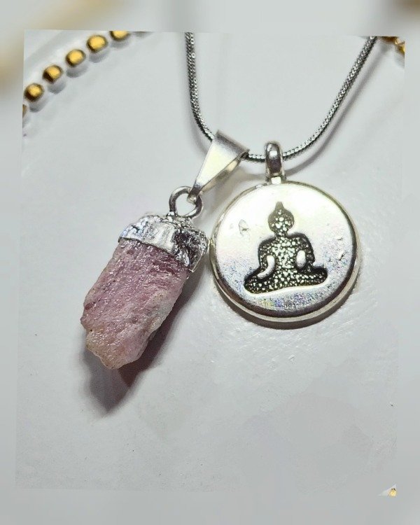 Producto - Ambar. Collar. Reflexión (Turmalina Rosa)