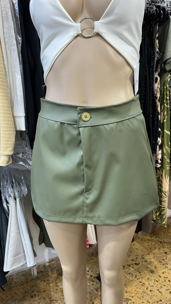 Producto - Skort cuerina
