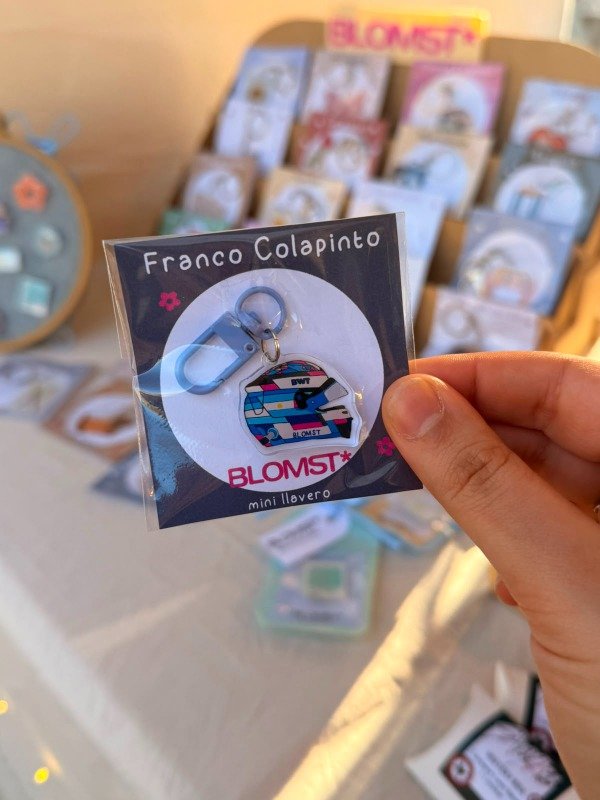 Producto - Mini llaverito Casco Franco