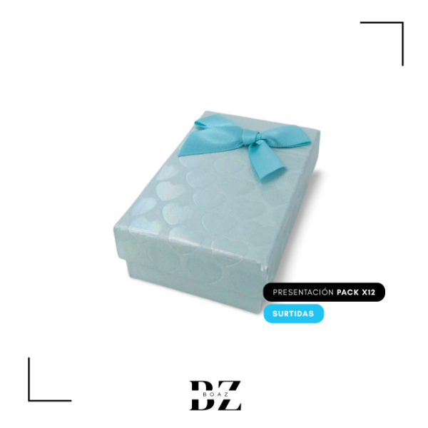 Producto - ESTUCHE REGALO X 12 PCS 5X8 CM CON MOÑO C.SURTIDO - 2033-2 - 5