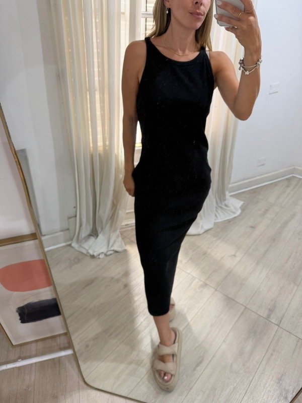 Producto - VESTIDO NEGRO MORLEY FOREVER 21