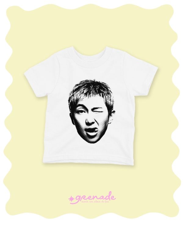 Baby tee "namjoon halftone"