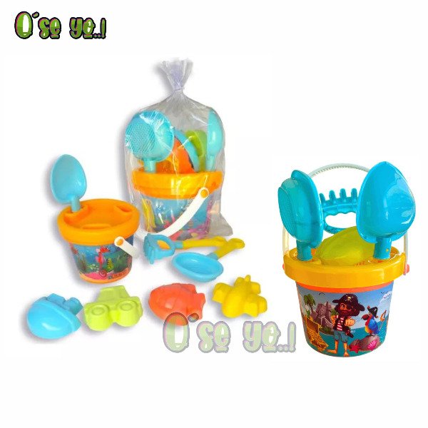 Producto - Set de Playa Balde con Moldes