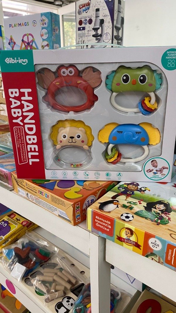 Producto - Handbell baby- Set sonajeros- Roma