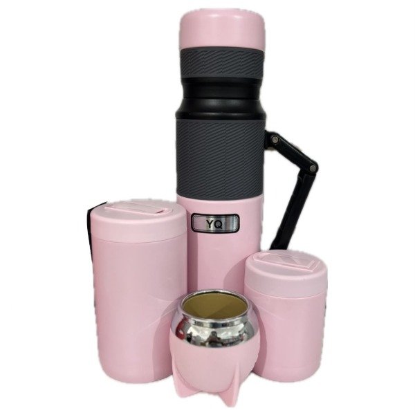 Producto - Termo 1,2L + Mate + yerbera y azucarera