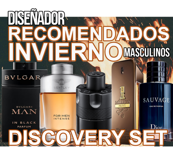 Producto - DISEÑADOR MASCULINOS RECOMENDADOS INVIERNO - DISCOVERY SET