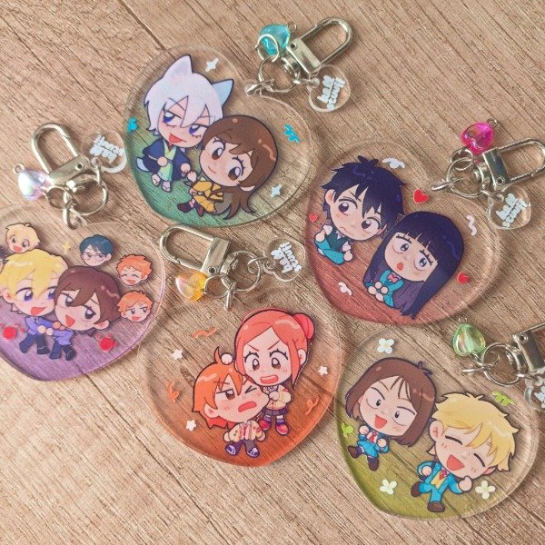 Producto - SHOUJO series - llaveros!