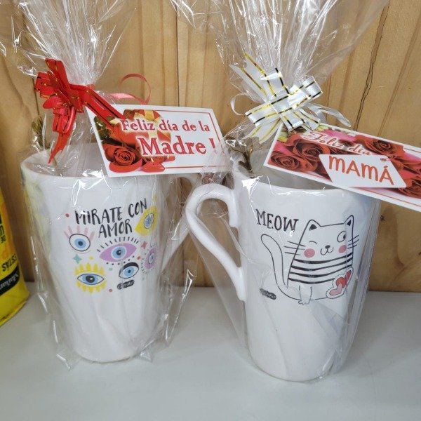 Producto - Taza alta + cuchara de acero