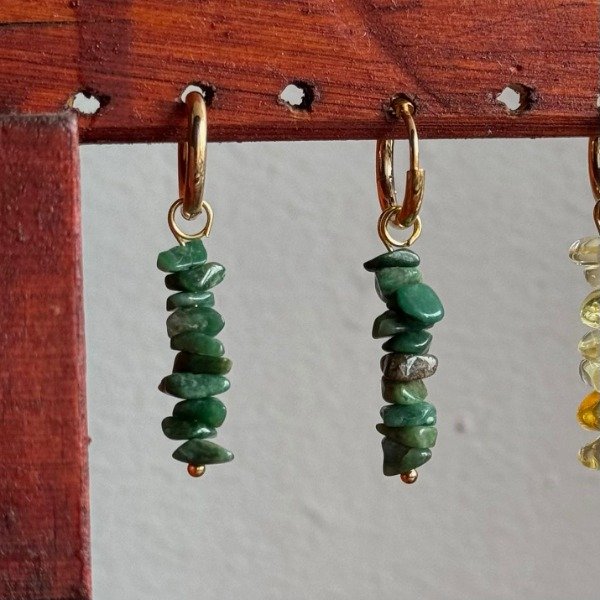 Producto - AROS CIELO JADE GOLDEN