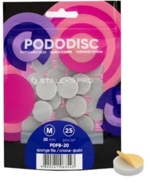 Producto - LIMA SPONGE - PEDIDISC - 20mm - STALEKS