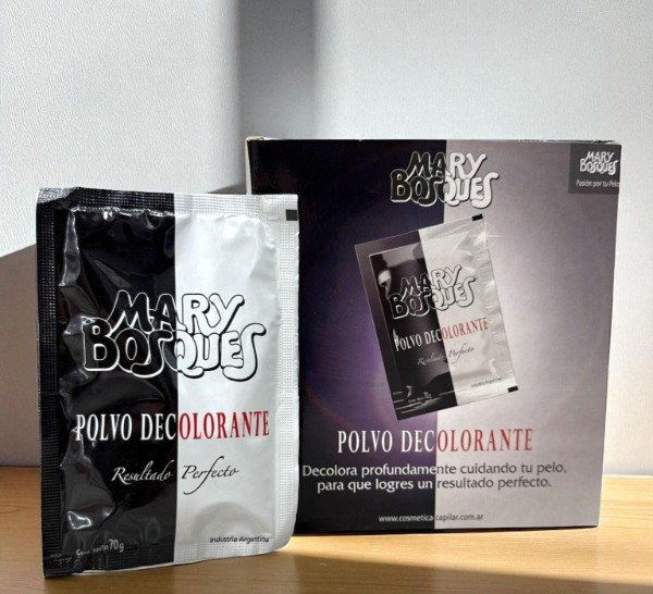 Producto - POLVO DECOLORANTE MARY BOSQUES 70GRS