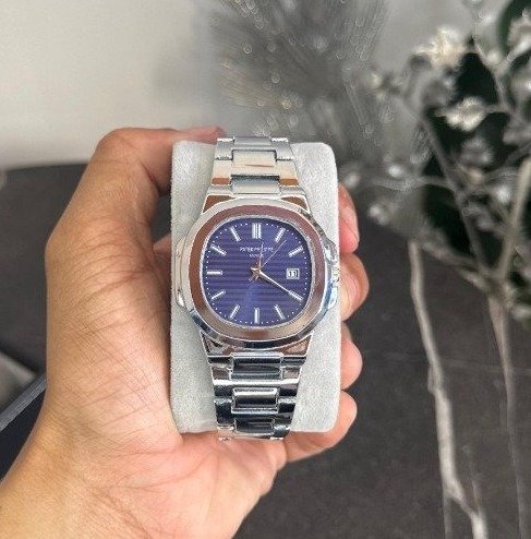 Producto - PATEK PLATEADO/AZUL