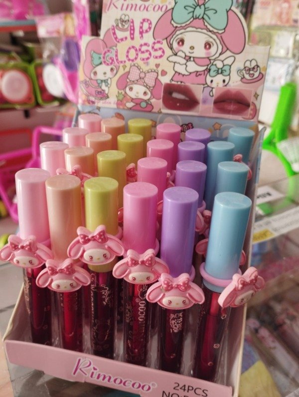 Producto - Tinta gloss Rimocoo con anillo my melody