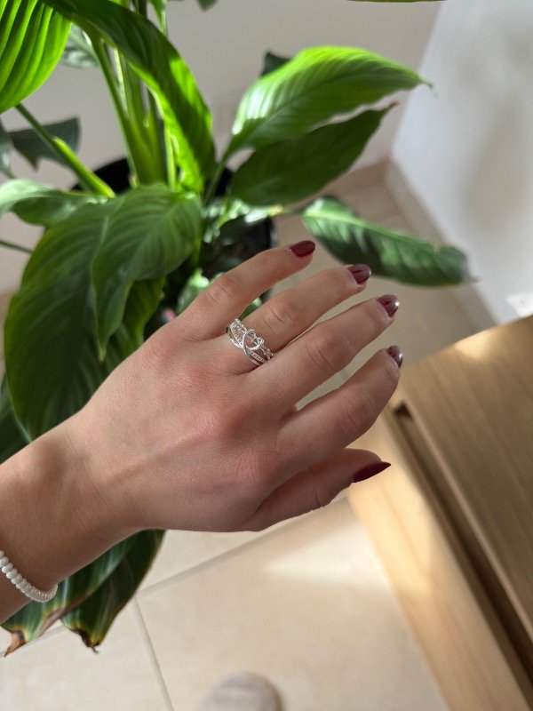 Producto - Anillo Corazon y Cubic - 1