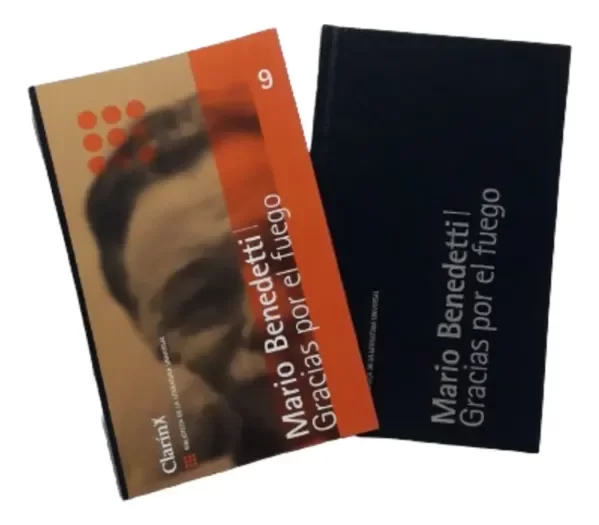 Producto - Clarin Biblioteca De La Literatura Gracias Por El Fuego Mario Benedetti (usado) - 0