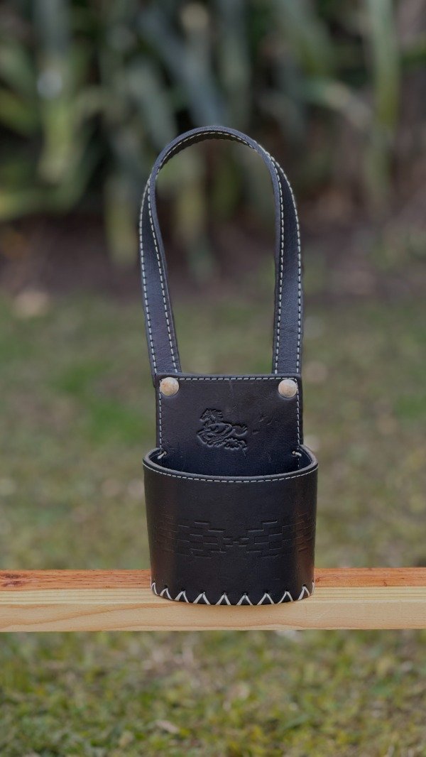 Producto - PORTA MATE INDIVIDUAL NEGRO