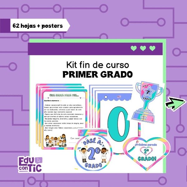 Producto - PACK FIN DE AÑO- PRIMER GRADO