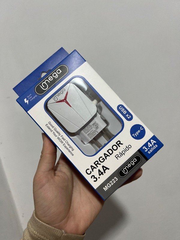 Producto - Cargador rápido tipo C