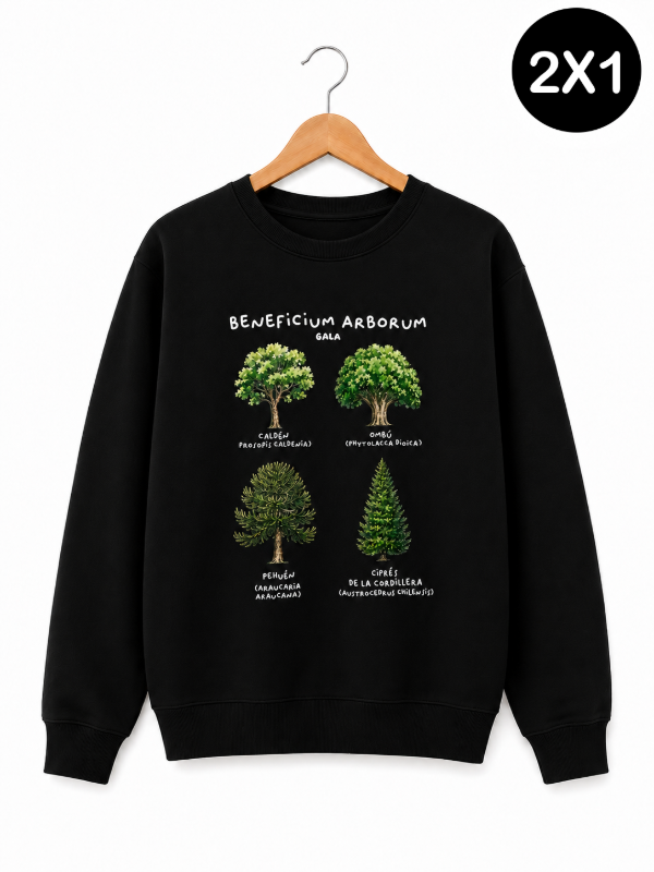 Producto - BUZO - ARBORUM - NEGRO