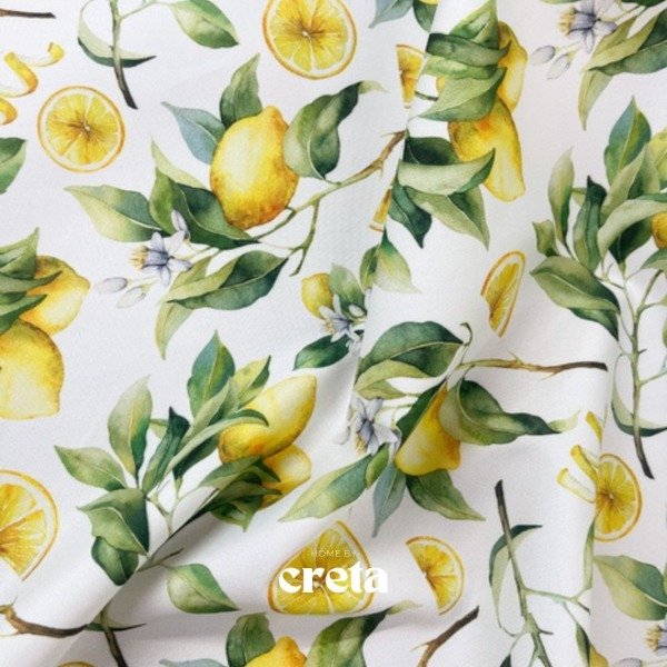 Producto - Mantel Antimanchas - gabardina acrílica (Limones)