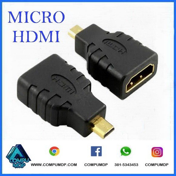 Producto - ADAPTADOR MICROHDMI M A HDMI H