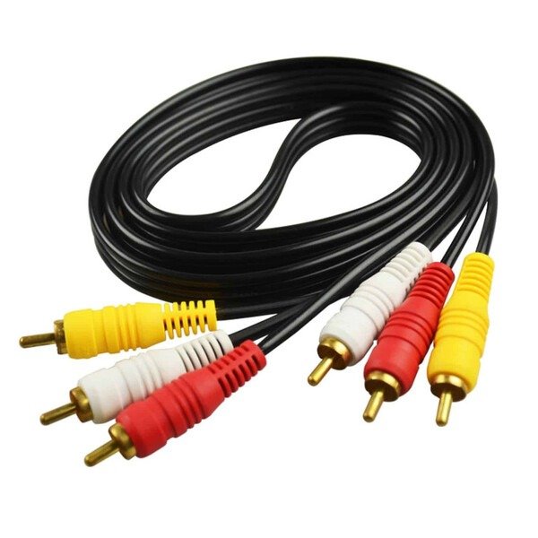 Producto - Cable Rca 3 Rca A 3 Rca Macho 1.5 Metros Audio Y Video
