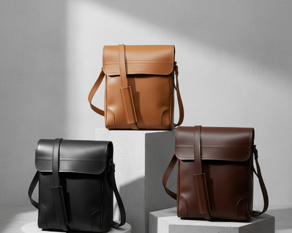 Producto - Morral de cuero modelo "PRAGA" - 6