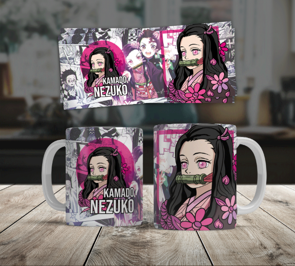 Producto - Taza personalizada de Nezuko  Demon Slayer