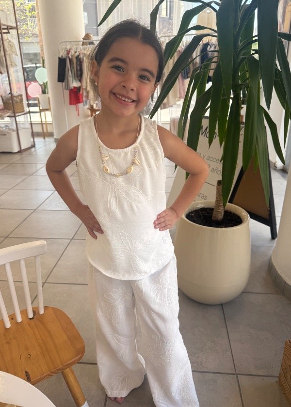 Producto - Conjunto Nena Bordado Off White - 0