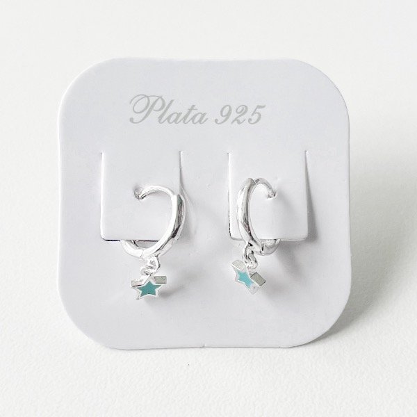 Producto - Argollas Estrella Aqua