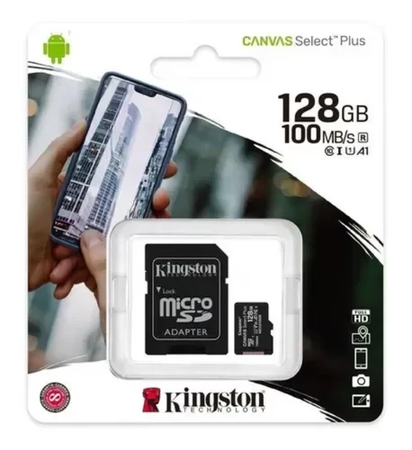 Producto - Micro SD Kingston Canvas Select Plus 128GB