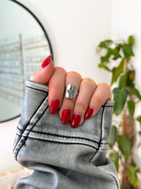 Producto - Anillo acero quirúrgico libélula