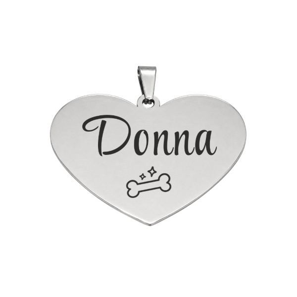 Producto - Chapita Personalizable Corazon - Huesito - 0