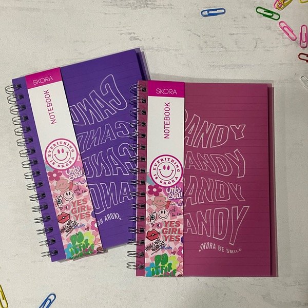 Producto - Cuaderno rayado Candy c/espiral t/fina