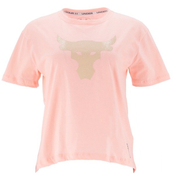 Producto - Remera de Training UA Essential Cotton Stretch Pink Rock para Mujer