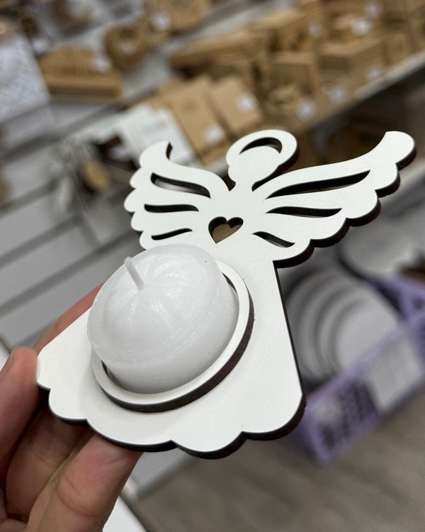 Producto - Angel porta vela