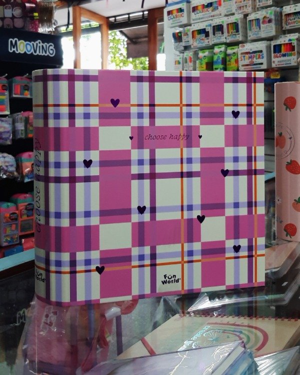 Producto - Carpeta escolar 3x40 Choose Happy FW n3