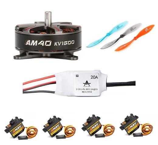 Producto - Combo de potencia para aviones de 37" (Precio en dólares)