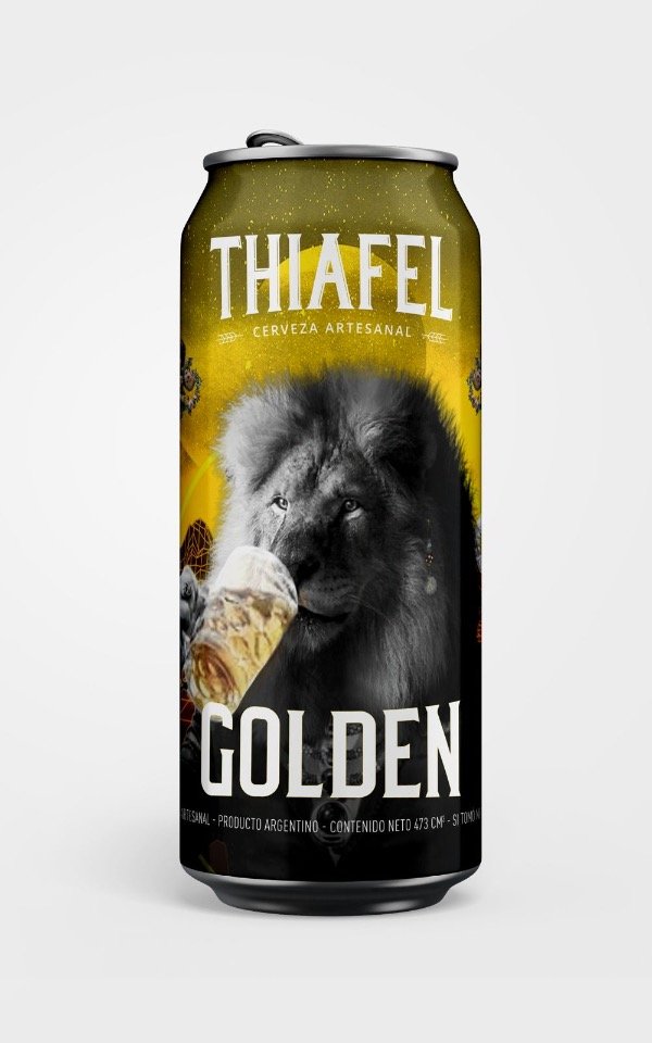 Producto - Lata Cerveza Golden