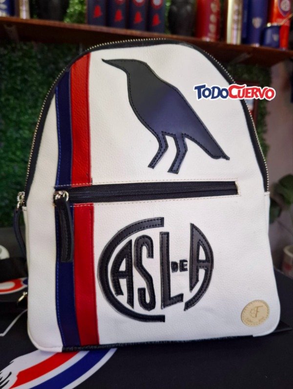 Producto - MOCHILA CUERO ARTESANAL SAN LORENZO