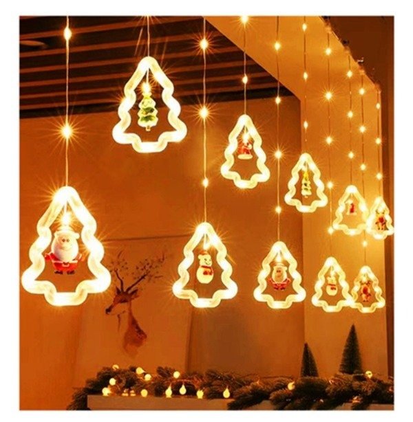 Producto - GUIRNALDA EN FORMA DE ÁRBOL ANIMADO 3 METROS CALIDA