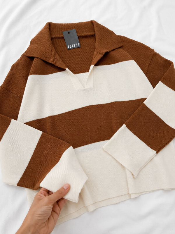 Producto - SWEATER BOSTON // CHOCOLATE