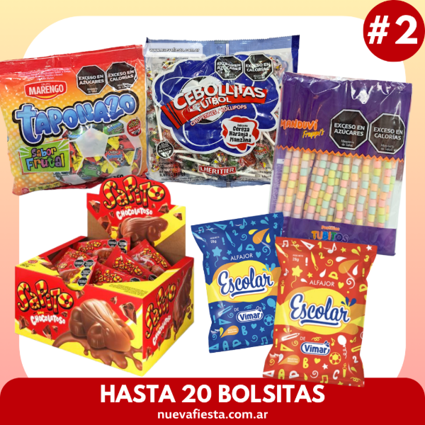 Producto - COMBO DE GOLOSINAS #2