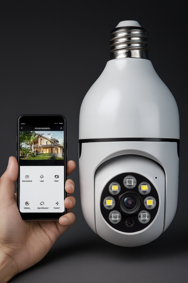 Producto - CAMARA DE SEGURIDAD PARA PORTALAMPARAS