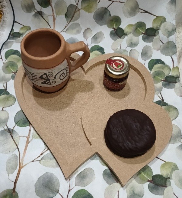 Producto - Bandeja corazón doble