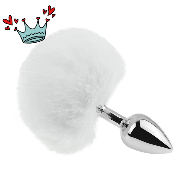 Producto - Plug Bunny Metal Blanco