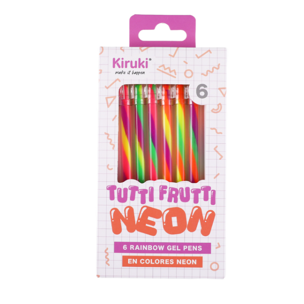 Producto - KIRUKI ROLLER TUTTI FRUTTI NEON X 6