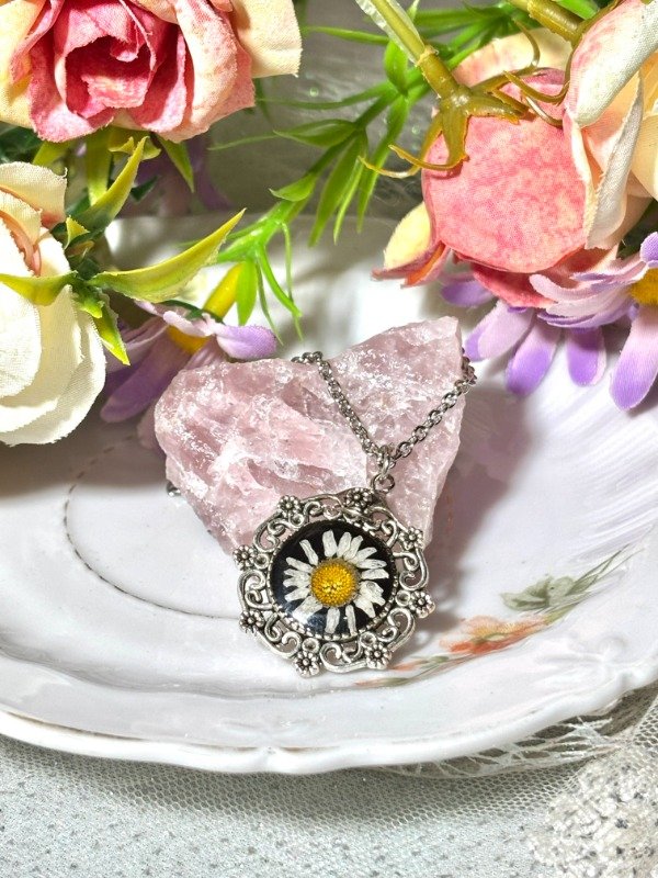 Producto - Collar de Acero Manzanilla Vintage
