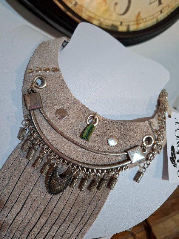Producto - Collar gamuza vison