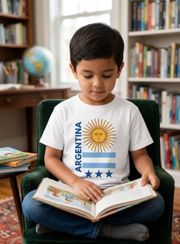 Producto - Remera Sol ARgentino